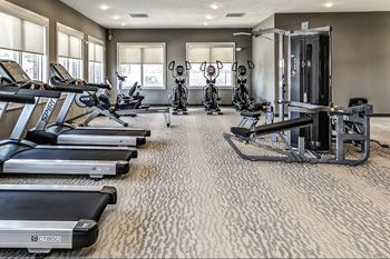 State-of-the-art fitness center